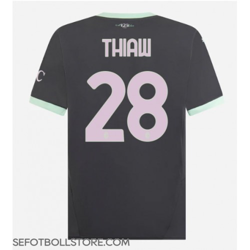 AC Milan Malick Thiaw #28 Replika Tredje Tröja 2024-25 Kortärmad